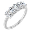 14K White Gold 9/10 CTW Lab-Grown Diamond Anniversary Band