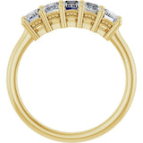 14K Yellow Gold 1 3/4 CTW Lab-Grown Diamond Anniversary Band