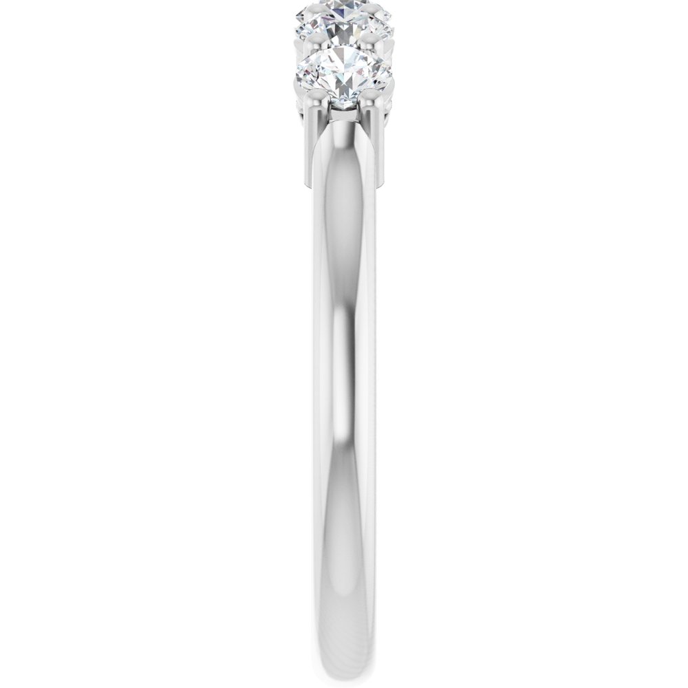 14K White 1/6 CTW Lab-Grown Diamond Anniversary Band