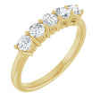 14K Yellow 1/6 CTW Lab-Grown Diamond Anniversary Band