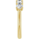 14K Yellow Gold 1 5/8 CTW Lab-Grown Diamond Anniversary Band