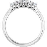 14K White Gold 1/3 CTW Lab-Grown Diamond Anniversary Band
