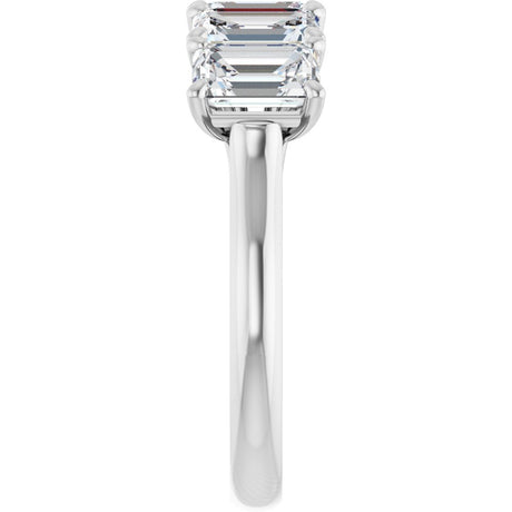 14K White Gold 2 1/2 CTW Lab-Grown Diamond Anniversary Band