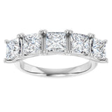 14K White Gold 2 5/8 CTW Lab-Grown Diamond Anniversary Band