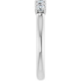 14K White Gold 1/2 CTW Lab-Grown Diamond Anniversary Band