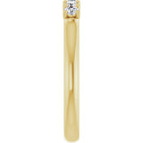 14K Yellow Gold 1/3 CTW Lab-Grown Diamond Anniversary Band