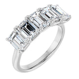 14K White Gold 2 1/2 CTW Lab-Grown Diamond Anniversary Band
