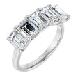 14K White Gold 2 1/2 CTW Lab-Grown Diamond Anniversary Band