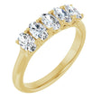 14K Yellow Gold 1 CTW Lab-Grown Diamond Anniversary Band