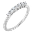 14K White Gold 1/5 CTW Lab-Grown Diamond Anniversary Band