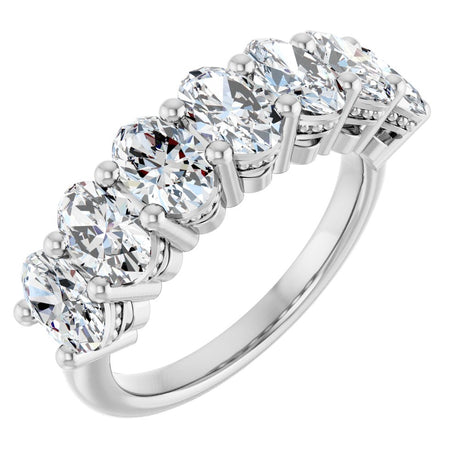 14K White Gold 2 3/4 CTW Lab-Grown Diamond Anniversary Band