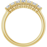 14K Yellow Gold 3/8 CTW Lab-Grown Diamond Anniversary Band