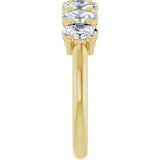 14K Yellow Gold 1 1/3 CTW Lab-Grown Diamond Anniversary Band