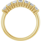 14K Yellow Gold 1 1/3 CTW Lab-Grown Diamond Anniversary Band