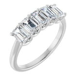14K White Gold 1 1/2 CTW Lab-Grown Diamond Anniversary Band