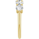 14K Yellow Gold 1 9/10 CTW Lab-Grown Diamond Anniversary Band