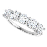 14K White Gold 1 9/10 CTW Lab-Grown Diamond Anniversary Band