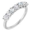 14K White Gold 3/4 CTW Lab-Grown Diamond Anniversary Band
