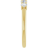 14K Yellow Gold 1/2 CTW Lab-Grown Diamond Anniversary Band