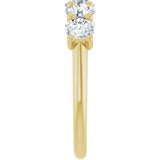 14K Yellow Gold 1 1/2 CTW Natural Diamond Anniversary Band