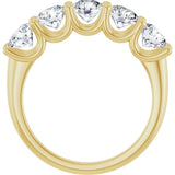 14K Yellow Gold 1 9/10 CTW Lab-Grown Diamond Anniversary Band