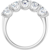 14K White Gold 1 9/10 CTW Lab-Grown Diamond Anniversary Band