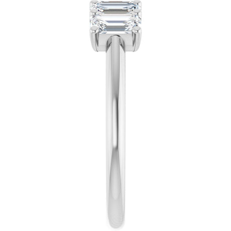 14K White Gold 1 1/2 CTW Lab-Grown Diamond Anniversary Band