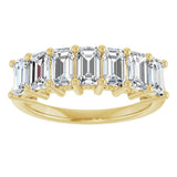 14K Yellow Gold 2 1/6 CTW Lab-Grown Diamond Anniversary Band