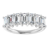 14K White Gold 2 1/2 CTW Natural Diamond Anniversary Band