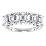 14K White Gold 2 1/6 CTW Lab-Grown Diamond Anniversary Band