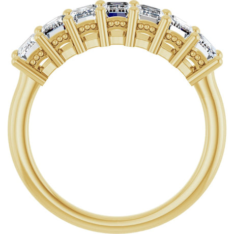 14K Yellow Gold 2 1/6 CTW Lab-Grown Diamond Anniversary Band
