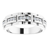 14K White 1/4 CTW  Natural Diamond Ring