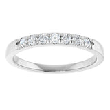 14K White 1/4 CTW Lab-Grown Diamond Anniversary Band