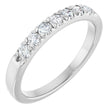 14K White Gold 1/4 CTW Lab-Grown Diamond French-Set Anniversary Band