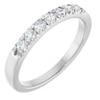14K White Gold 1/4 CTW Lab-Grown Diamond French-Set Anniversary Band