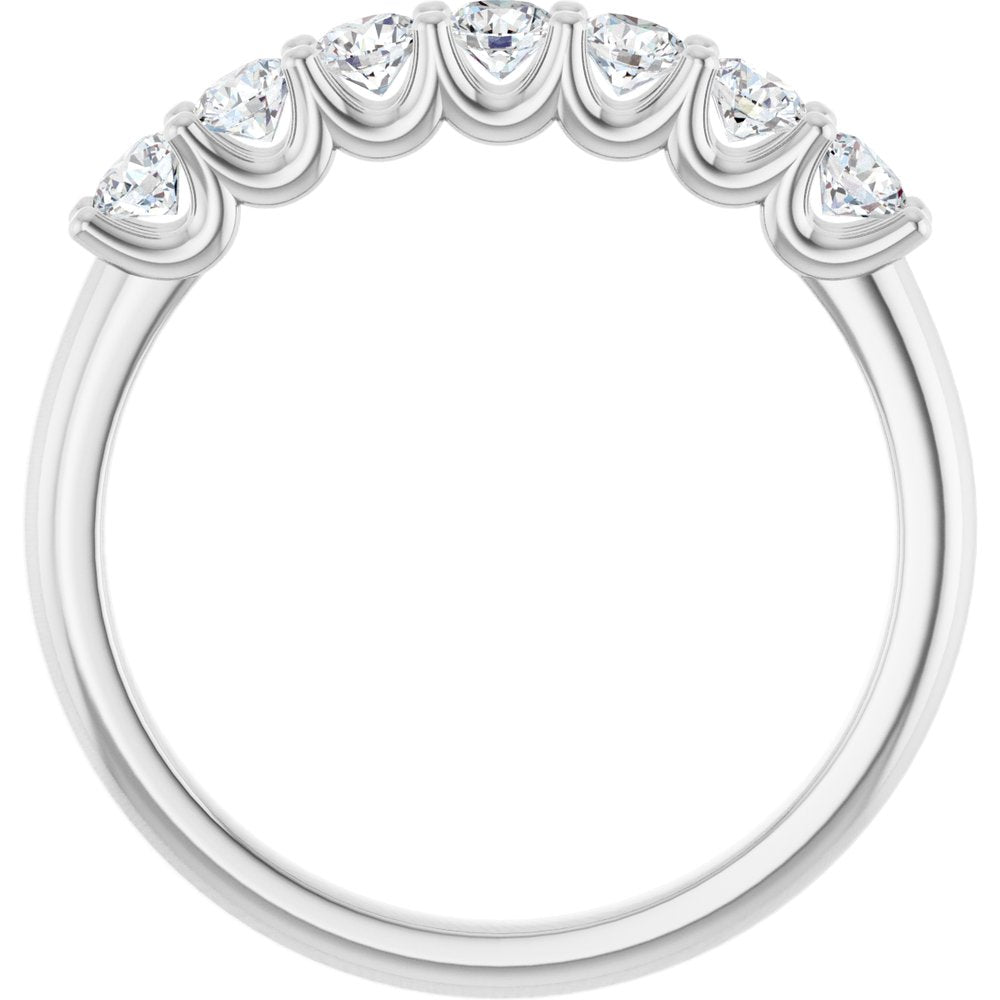 14K White Gold 1/2 CTW Lab-Grown Diamond Anniversary Band