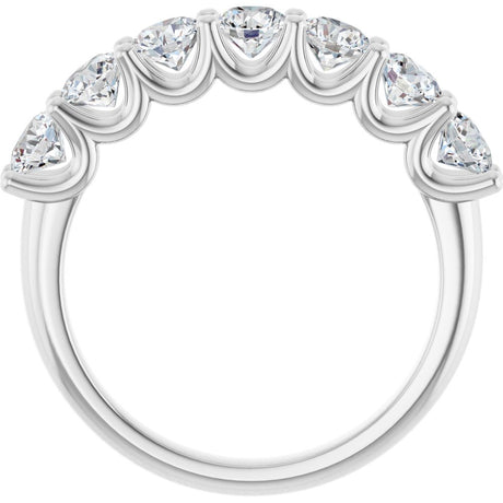 14K White Gold 1 1/3 CTW Lab-Grown Diamond Anniversary Band