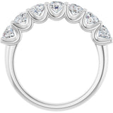 14K White Gold 1 1/3 CTW Lab-Grown Diamond Anniversary Band