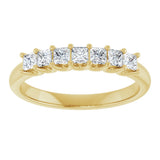 14K Yellow Gold 1/2 CTW Natural Diamond Anniversary Band