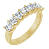 14K Yellow Gold 1 1/6 CTW Lab-Grown Diamond Anniversary Band