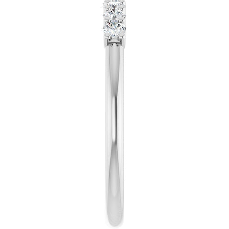 14K White Gold 1/3 CTW Lab-Grown Diamond Anniversary Band