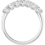 14K White Gold 5/8 CTW Lab-Grown Diamond Anniversary Band