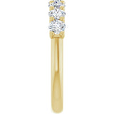 14K Yellow Gold 1 CTW Lab-Grown Diamond Anniversary Band