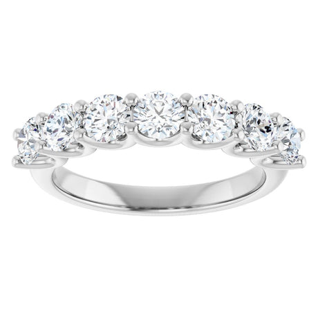 14K White Gold 1 1/3 CTW Lab-Grown Diamond Anniversary Band