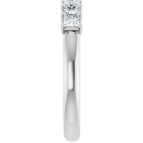 14K White Gold 5/8 CTW Lab-Grown Diamond Anniversary Band