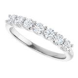 14K White Gold 1/2 CTW Lab-Grown Diamond Anniversary Band
