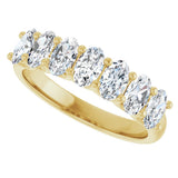 14K Yellow Gold 1 1/3 CTW Lab-Grown Diamond Anniversary Band
