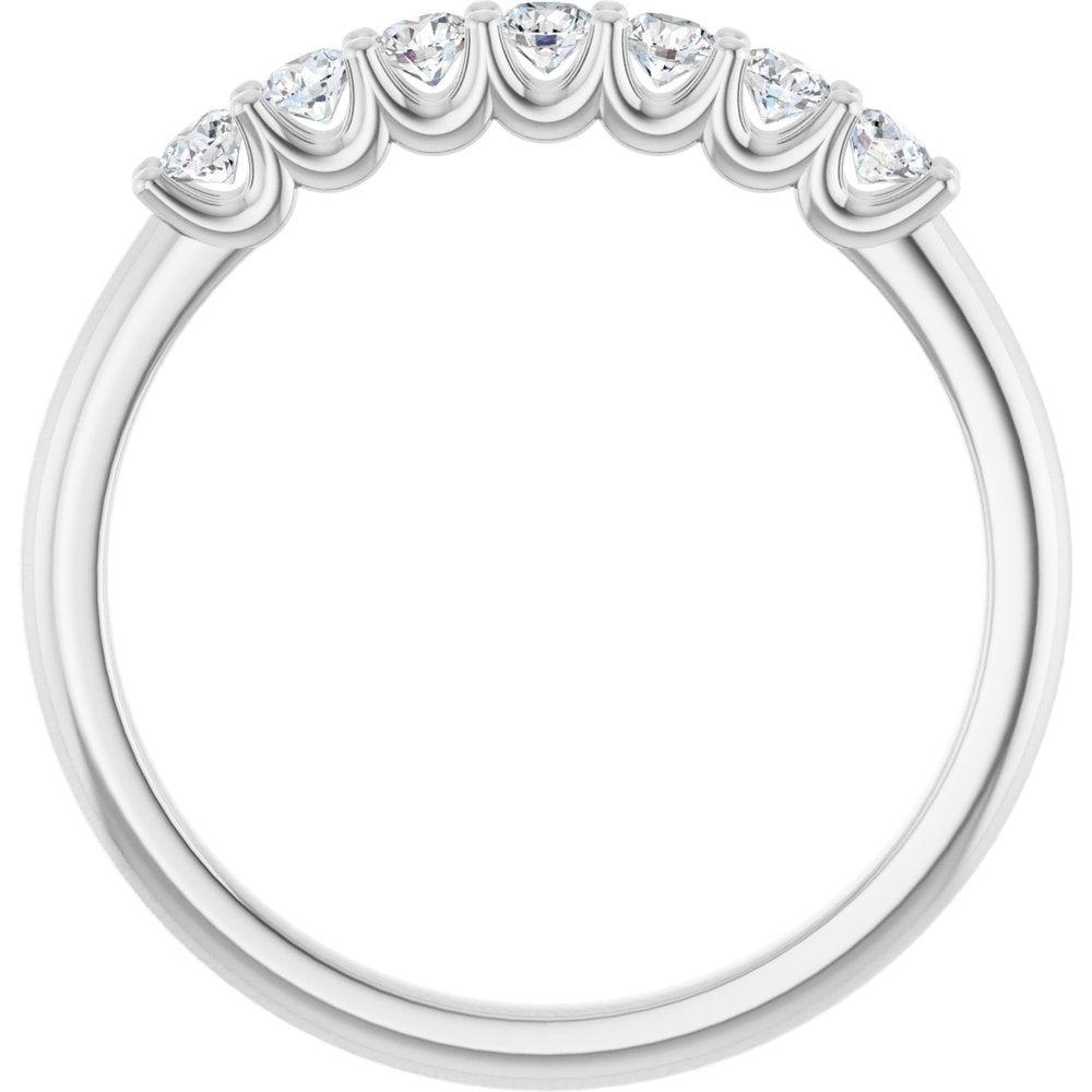 14K White Gold 1/3 CTW Lab-Grown Diamond Anniversary Band