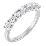 14K White Gold 5/8 CTW Lab-Grown Diamond Anniversary Band