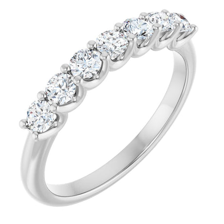 14K White Gold 1/2 CTW Lab-Grown Diamond Anniversary Band